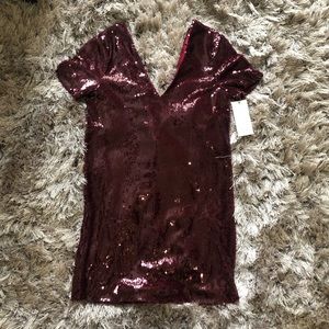 Tobi sequin bodycon dress NWT
